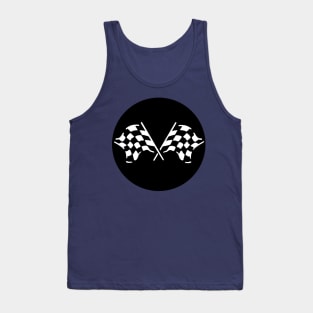 checkered flags Tank Top